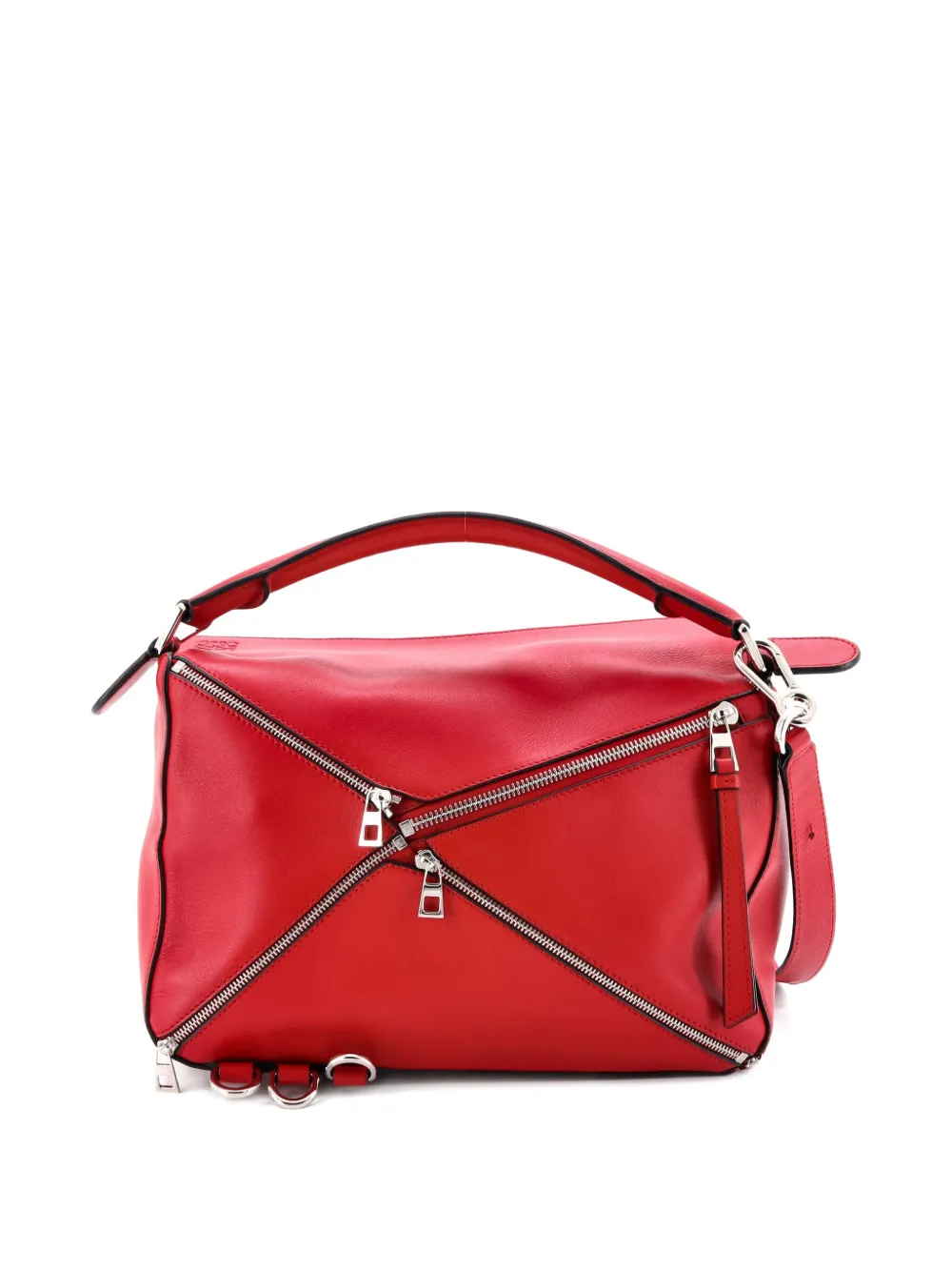 Loewe Pre-Owned Puzzle Bag Zipper Embellished Leather Medium satchel | Pre-Owned | Image 2