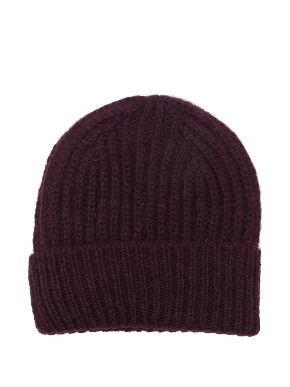 Closed ribbed beanie hat | Image 2