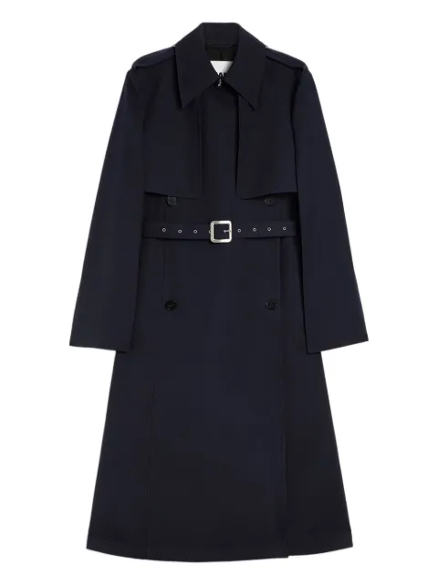 Jil Sander double-breasted belted wool coat