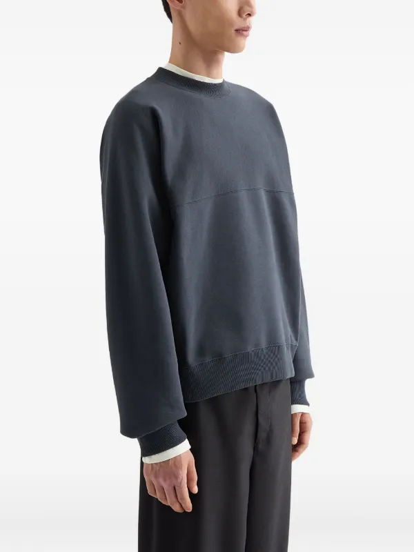 Jil Sander クルーネック スウェットシャツ | ブルー | FARFETCH JP