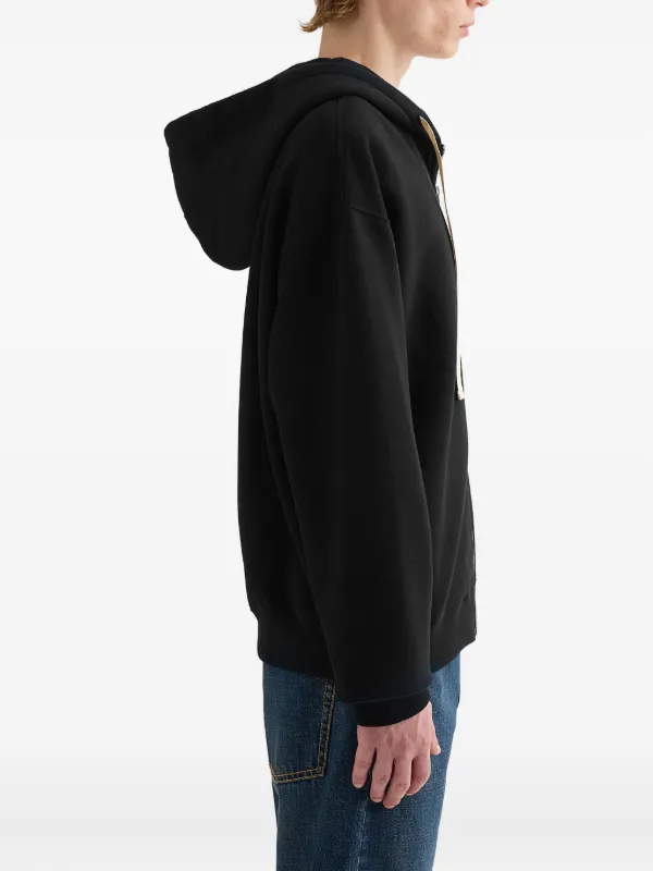 JIL SANDER + ジップアップパーカー XL Jil Sander ジップアップ パーカー | ブラック | FARFETCH JP