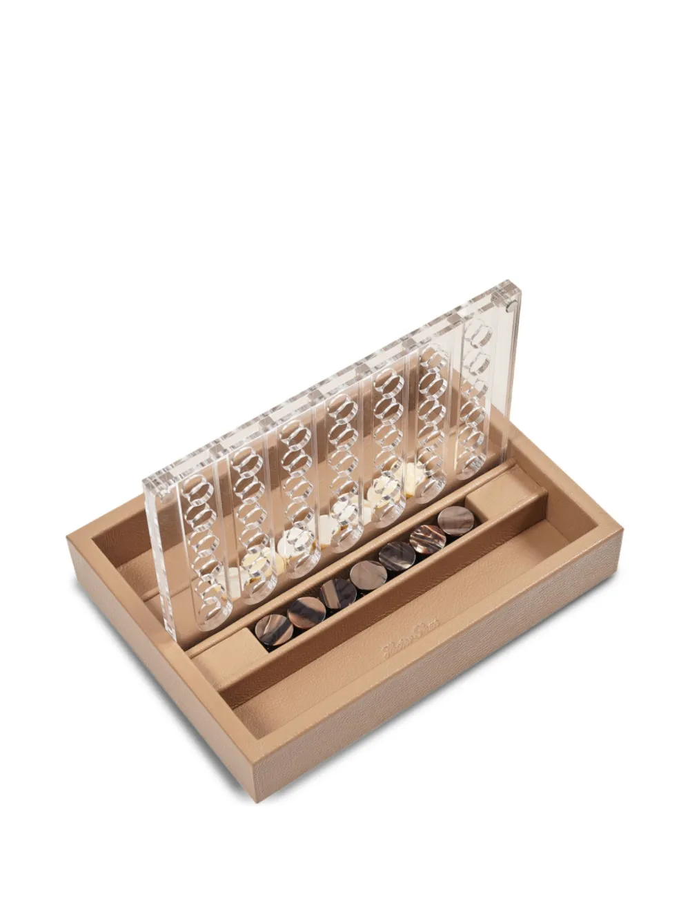 Hector Saxe Four In a Row leather game set | Games | Image 2