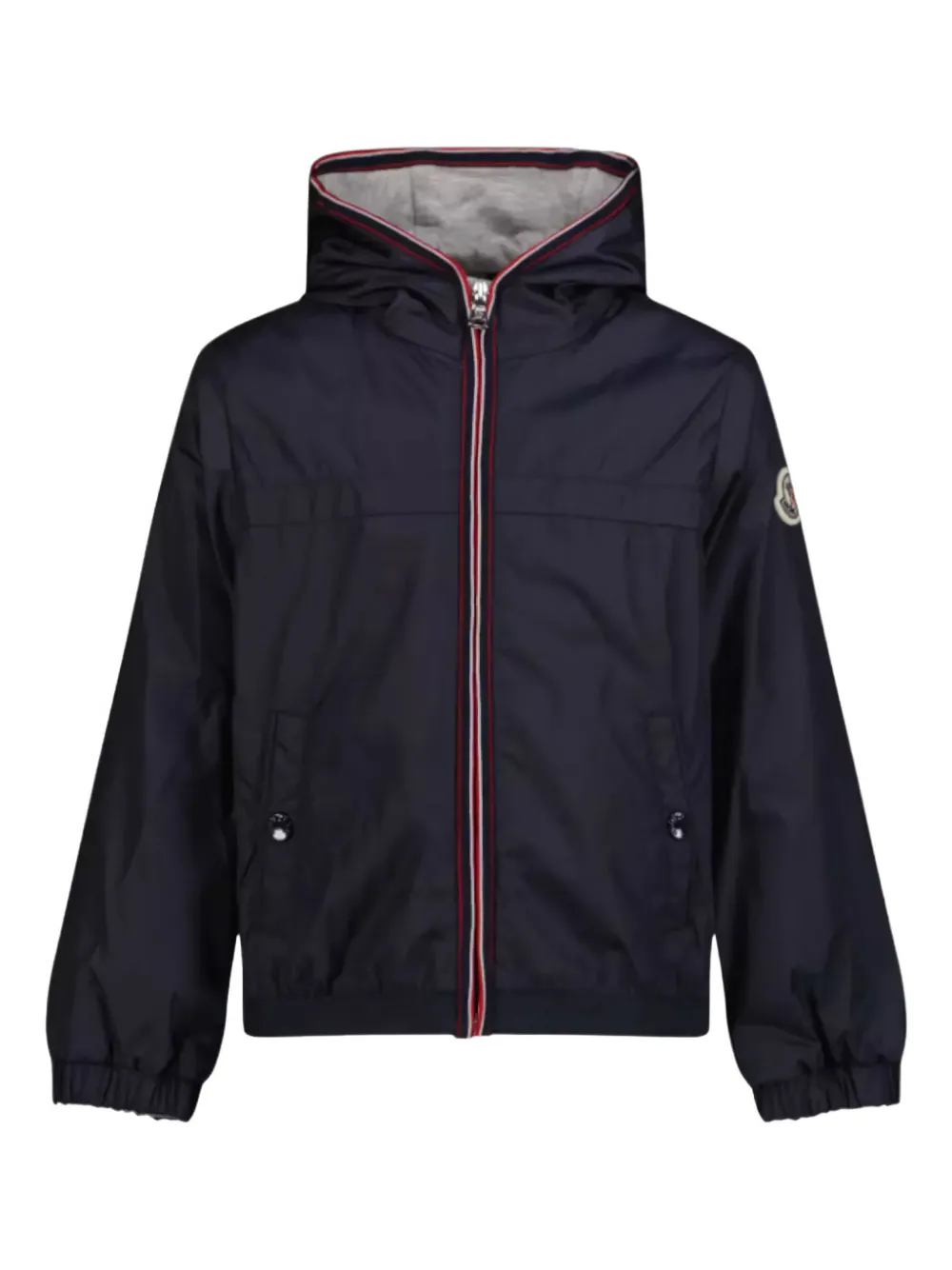 Moncler Enfant chamarra con capucha y cierre | azul | Image 1