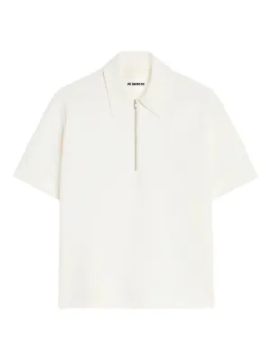 Jil Sander ハーフジップ ポロシャツ | イエロー | FARFETCH JP