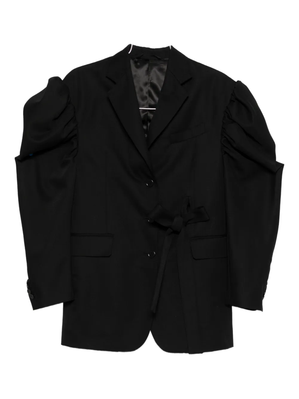 Simone Rocha bow cut-out blazer - Nero