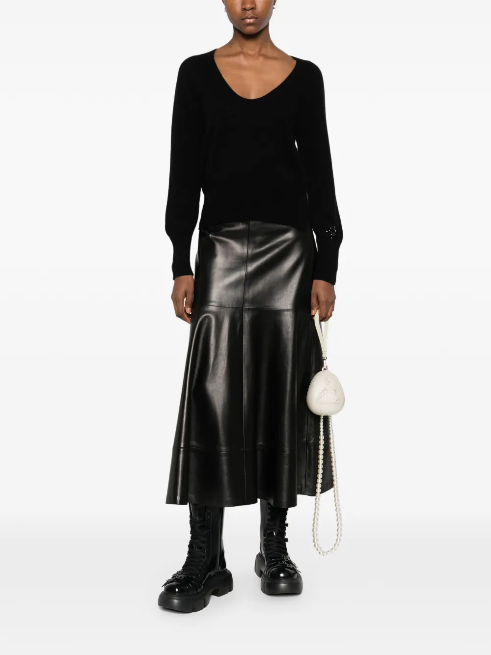 Simone Rocha Trui met lange mouwen Zwart
