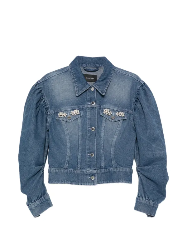 Simone Rocha Embellished Jacket in Blue