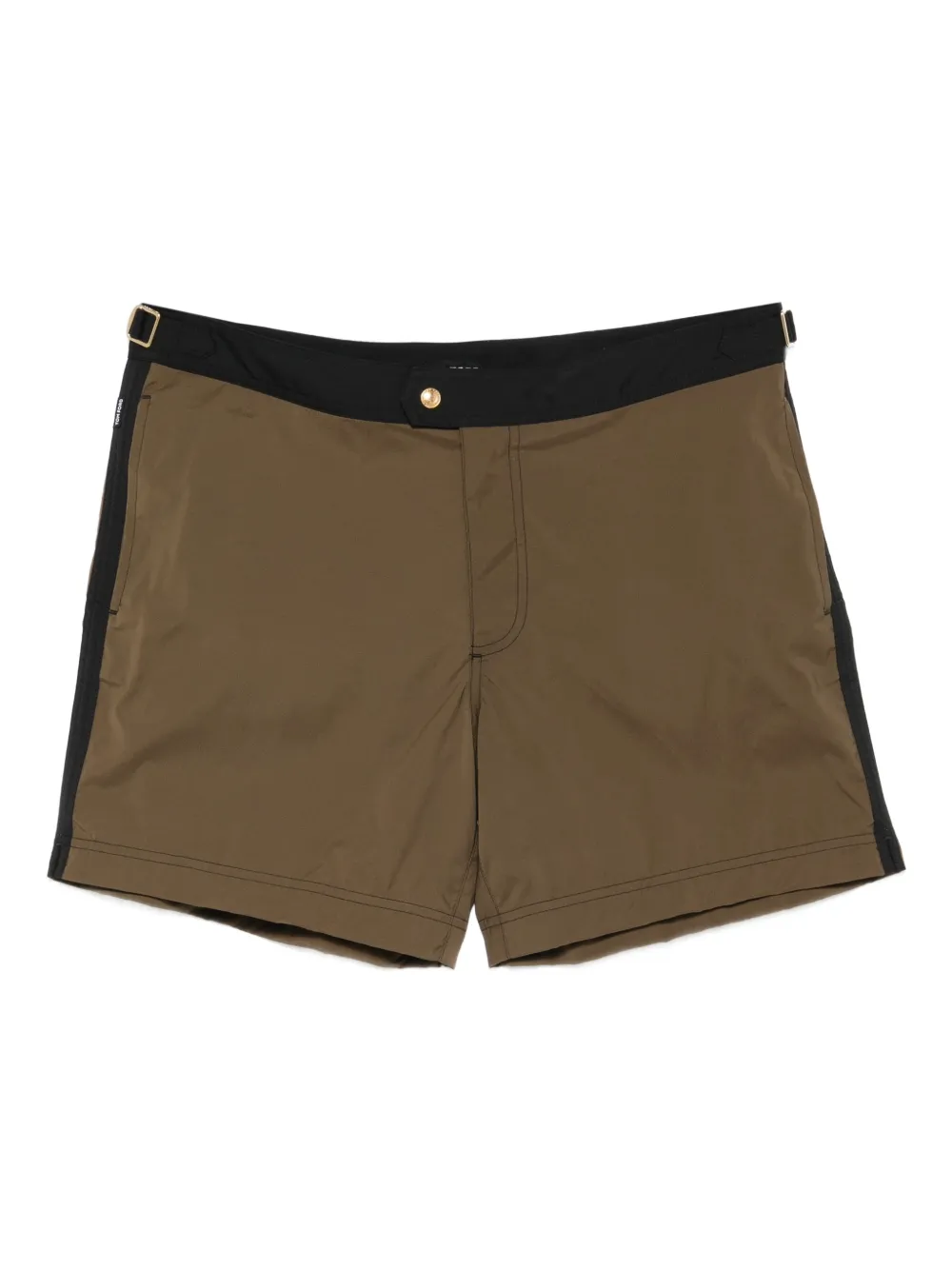 TOM FORD colourblock swim shorts | Green | Image 1