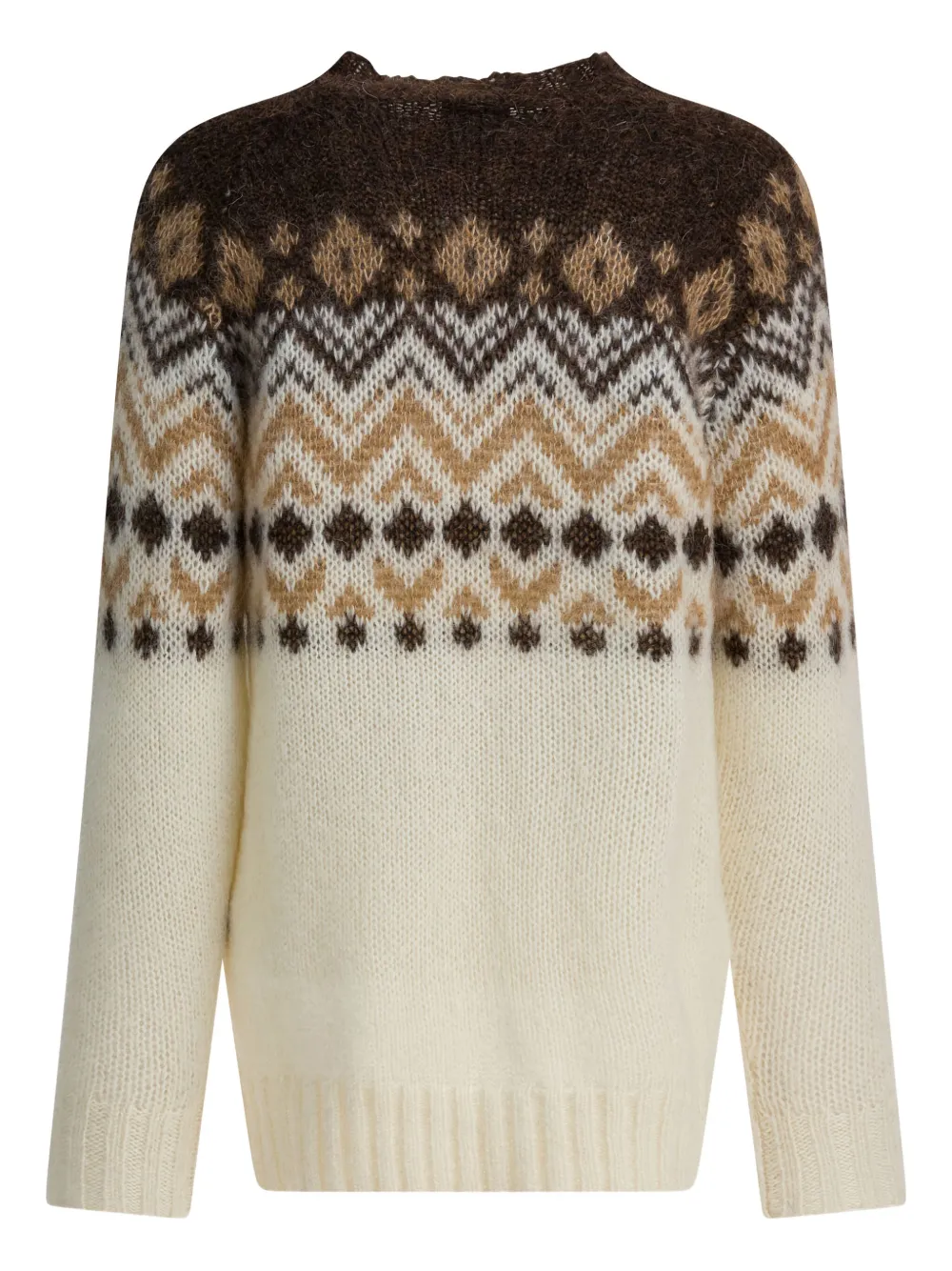RAKKI geometric-pattern sweater | Knitted Sweaters | Image 2