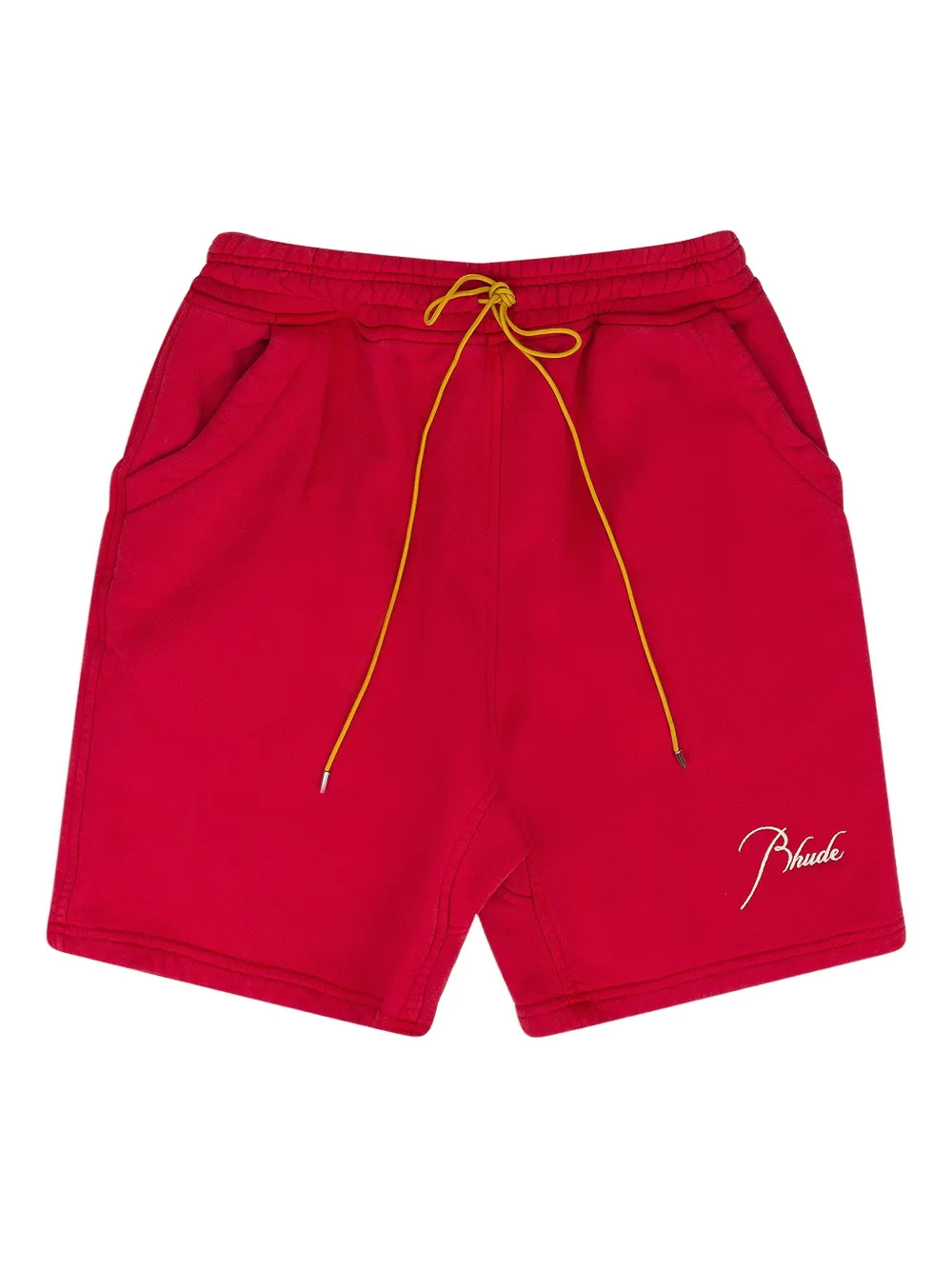 RHUDE bermudas con cordones en la pretina | rojo | Image 1