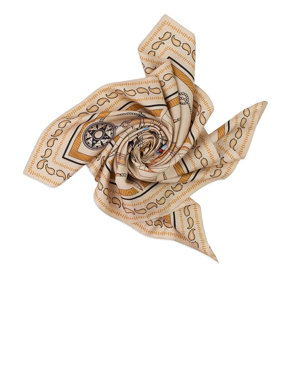 Rhude Printed Scarf In Neutral