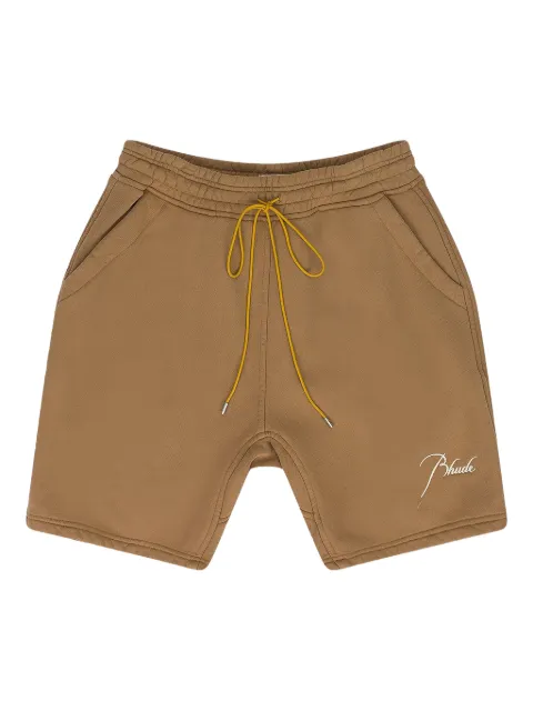 RHUDE drawstring-fastening  shorts