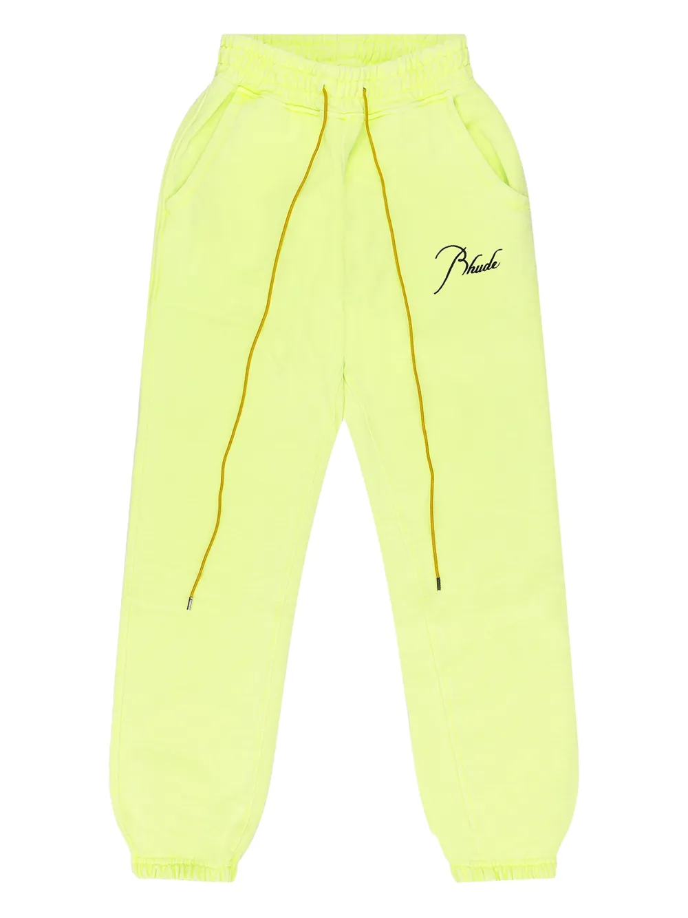 RHUDE Pantaloni sportivi con coulisse - Giallo