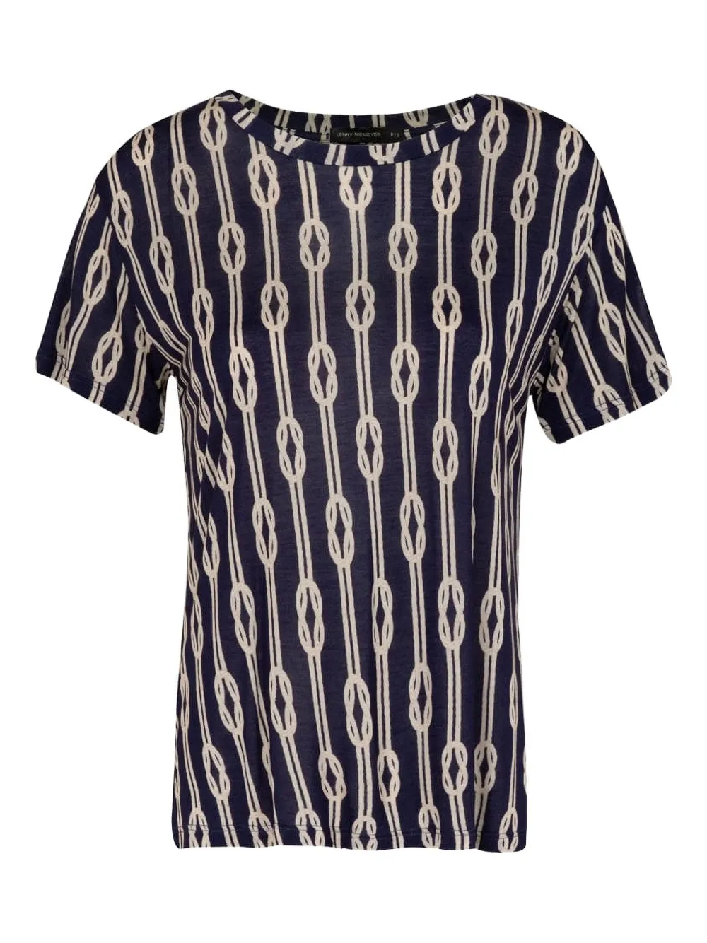 Lenny Niemeyer T-shirt a fantasia - Blu