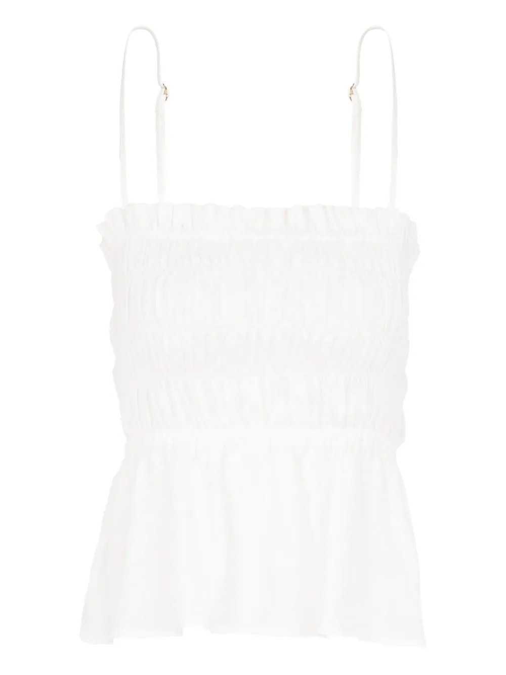 Lenny Niemeyer Blusa con ruches - Bianco