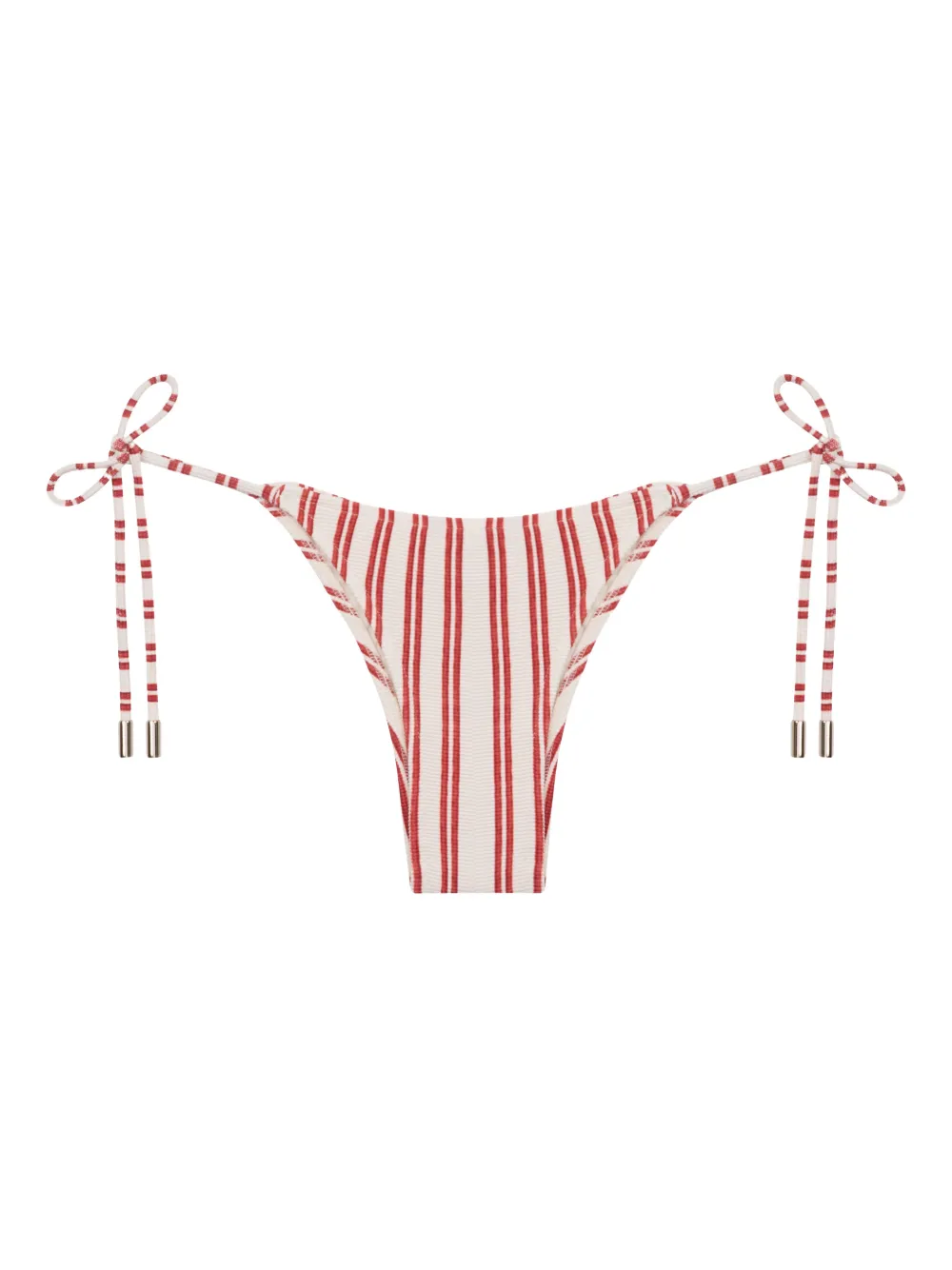 Lenny Niemeyer Slip bikini a righe - Bianco