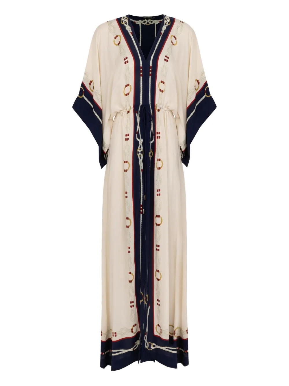 Lenny Niemeyer Abito lungo con coulisse - Bianco