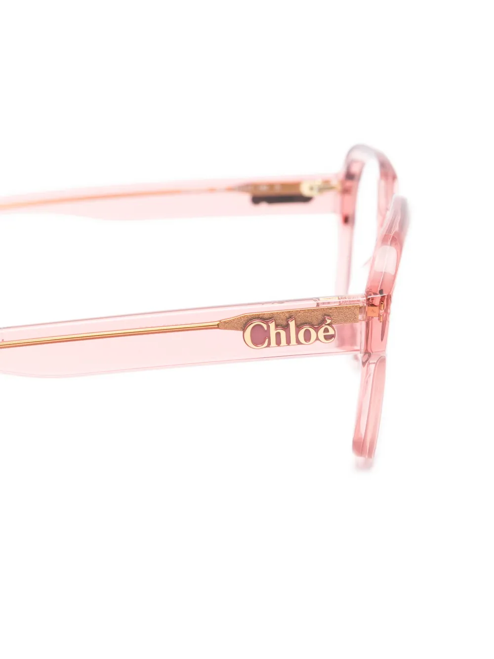  Chloé Eyewear Occhiali Geometrici - Rosa 