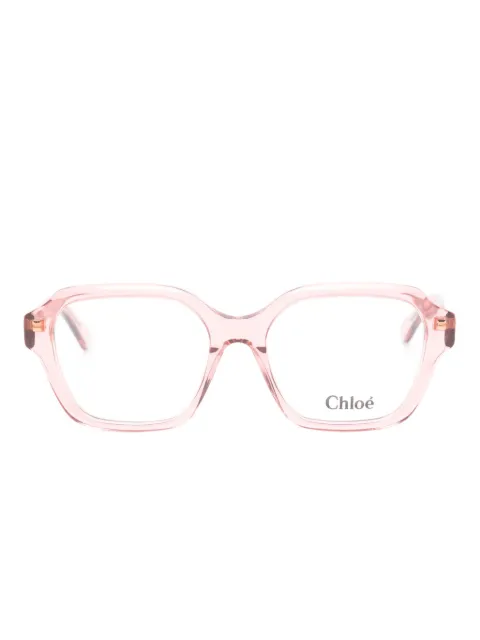 Chloé Eyewear ジオメトリックメガネフレーム