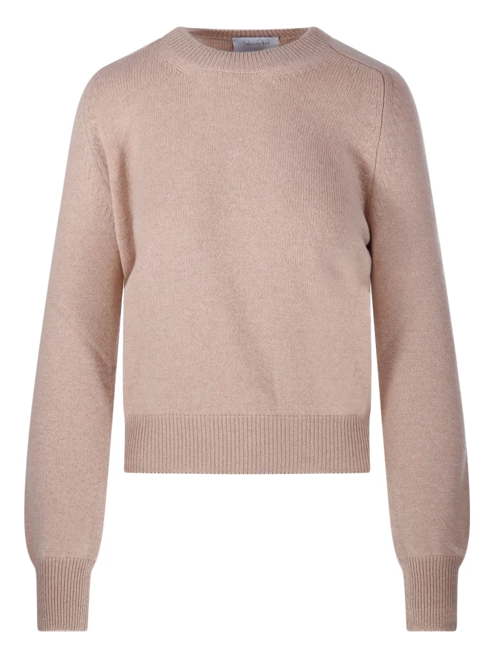 Daniele Fiesoli long-sleeve crew-neck sweater - Toni neutri
