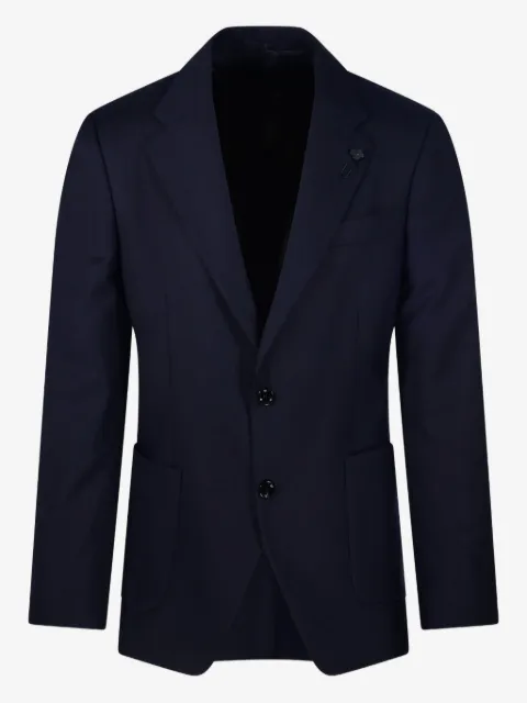 Lardini Blazer monopetto con revers classici