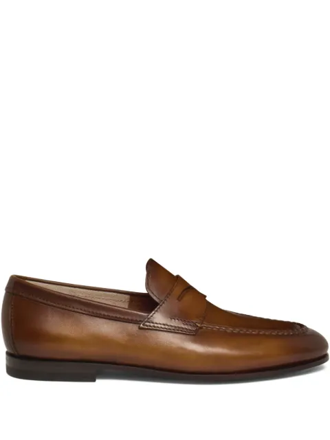 Santoni Penny-Loafer aus Leder