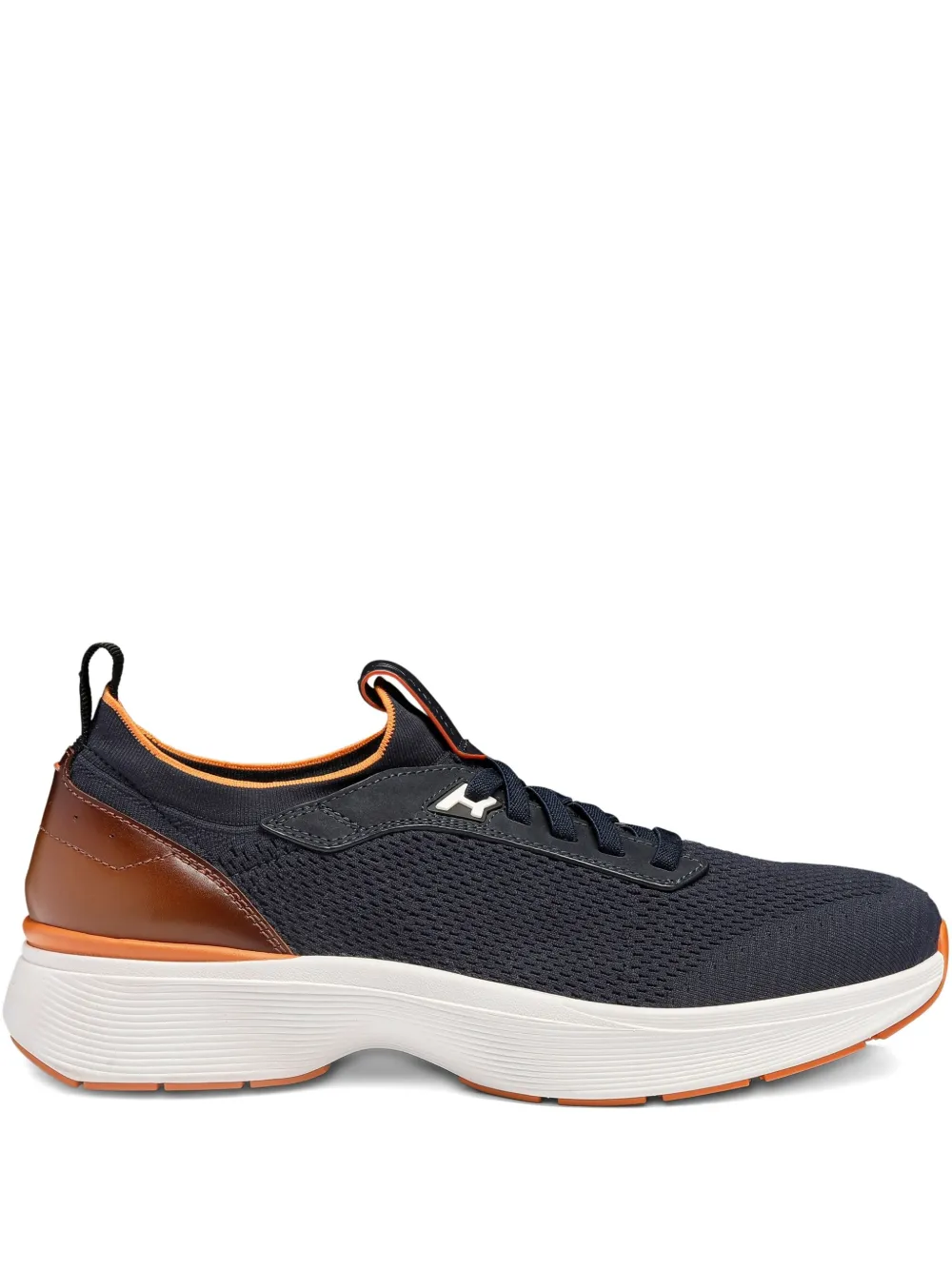 Santoni lace-up sneakers Blauw