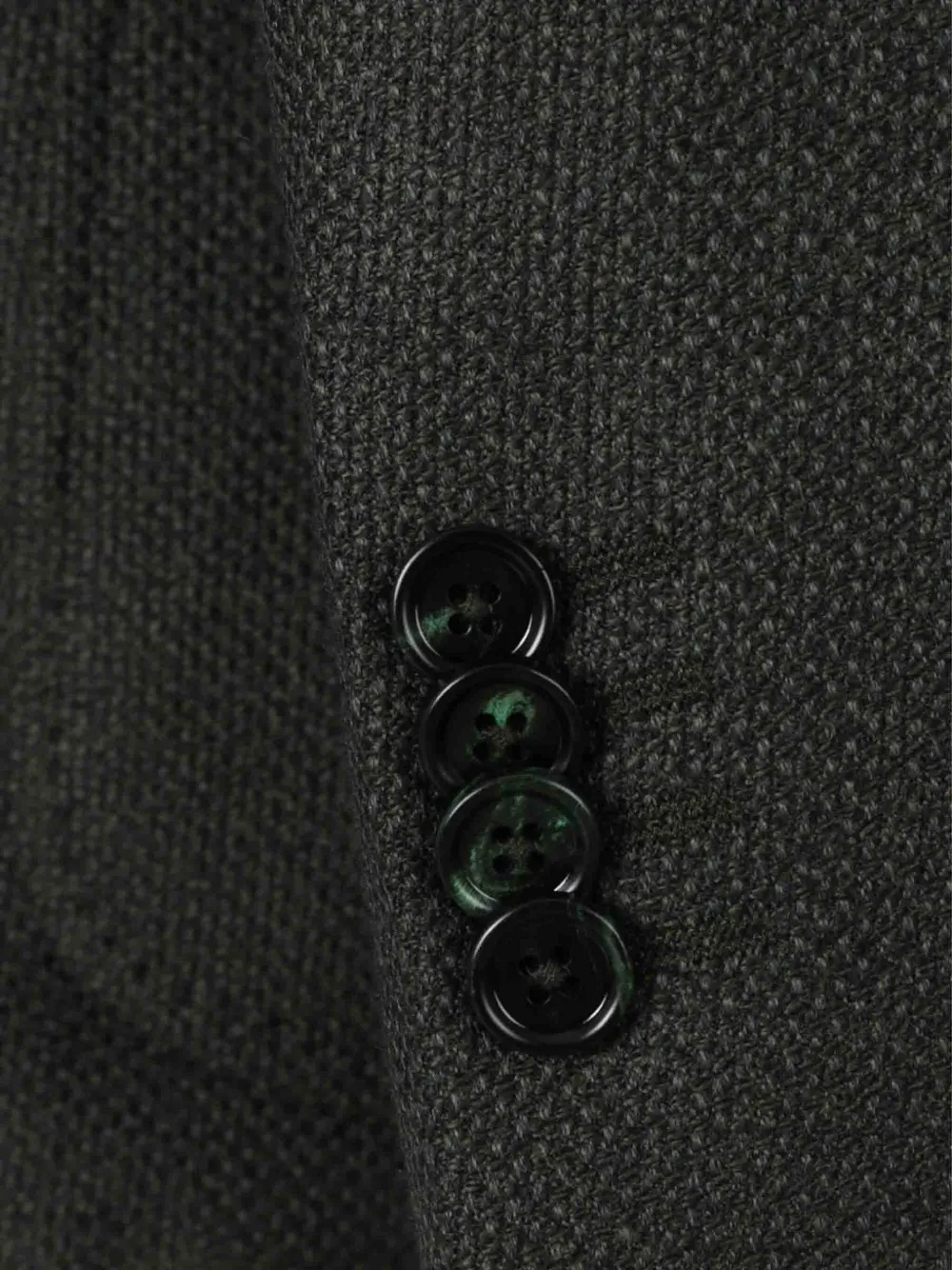 Scabal® Lapel Button Straight Cut Blazer In Gray