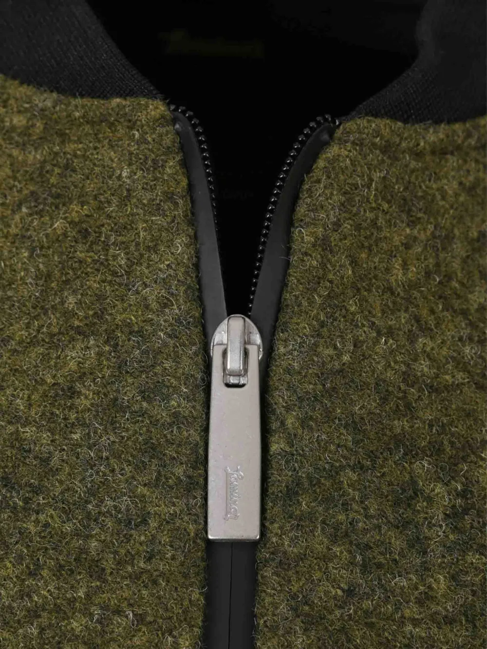 Laminar Zip-up Bomber Jacket In Gray