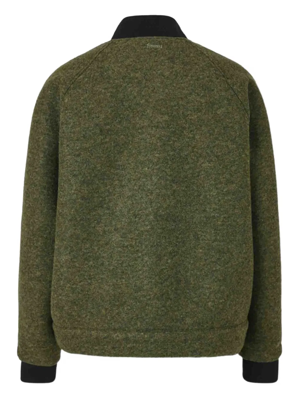 Laminar Zip-up Bomber Jacket In Gray