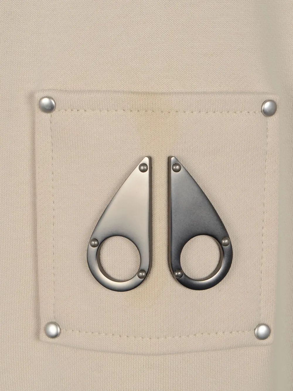 Moose Knuckles Logo-patch Sweatshirt In Animal Print