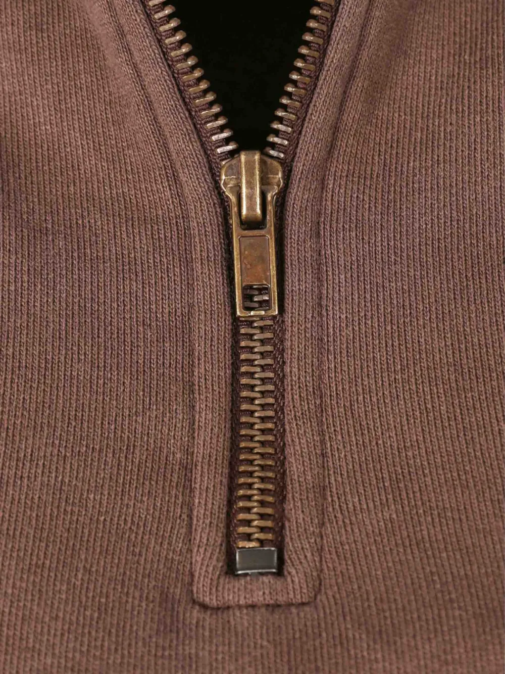 Sporty And Rich Logo-embroidered Sweatshirt In Brown