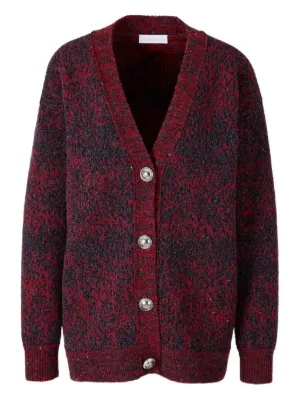 Burberrys 長めのヴィンテージカーディガンカシミア100%美品 チェック ウールカシミア カーディガン (バーチブラウン) - ウィメンズ