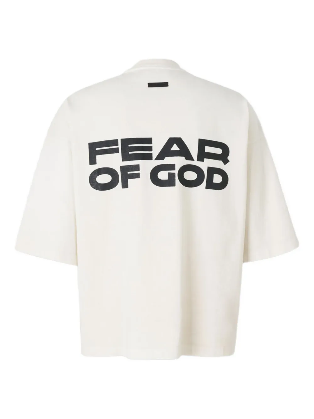 Fear Of God ribbed organic cotton T-shirt - Beige