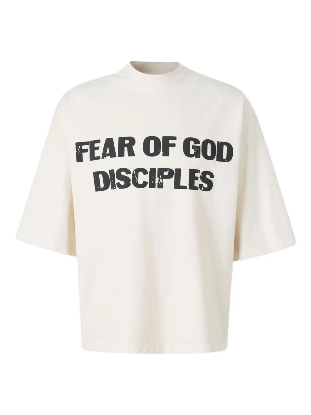 Fear Of God playera de algodón orgánico de canalé | neutro | Image 1