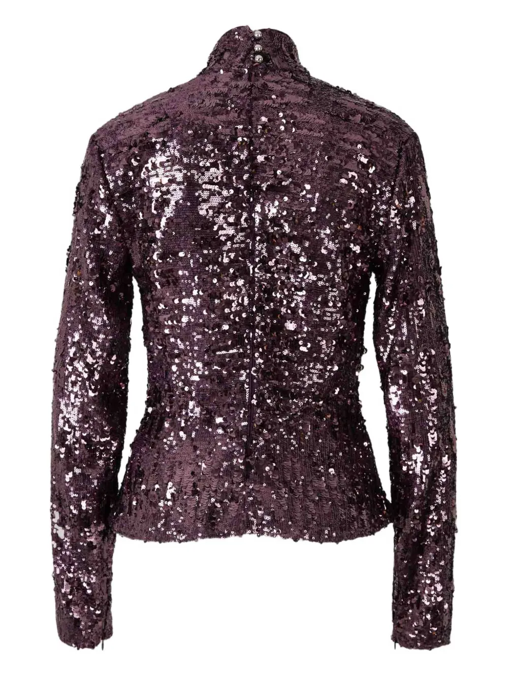Rabanne sequin-detail long-sleeve top | Blouses | Image 2