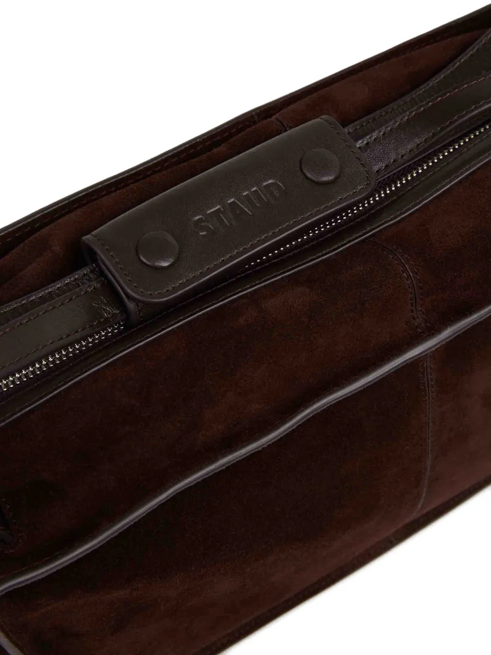 Staud Harold Shoulder Bag In Brown