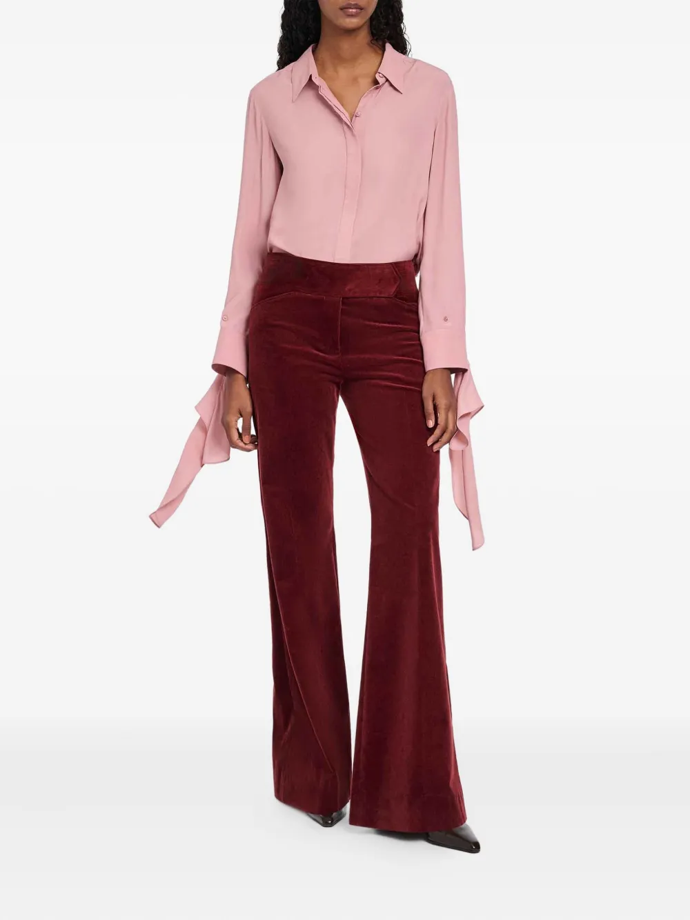 Dorothee Schumacher Soft Vibes tie-detail blouse - Roze