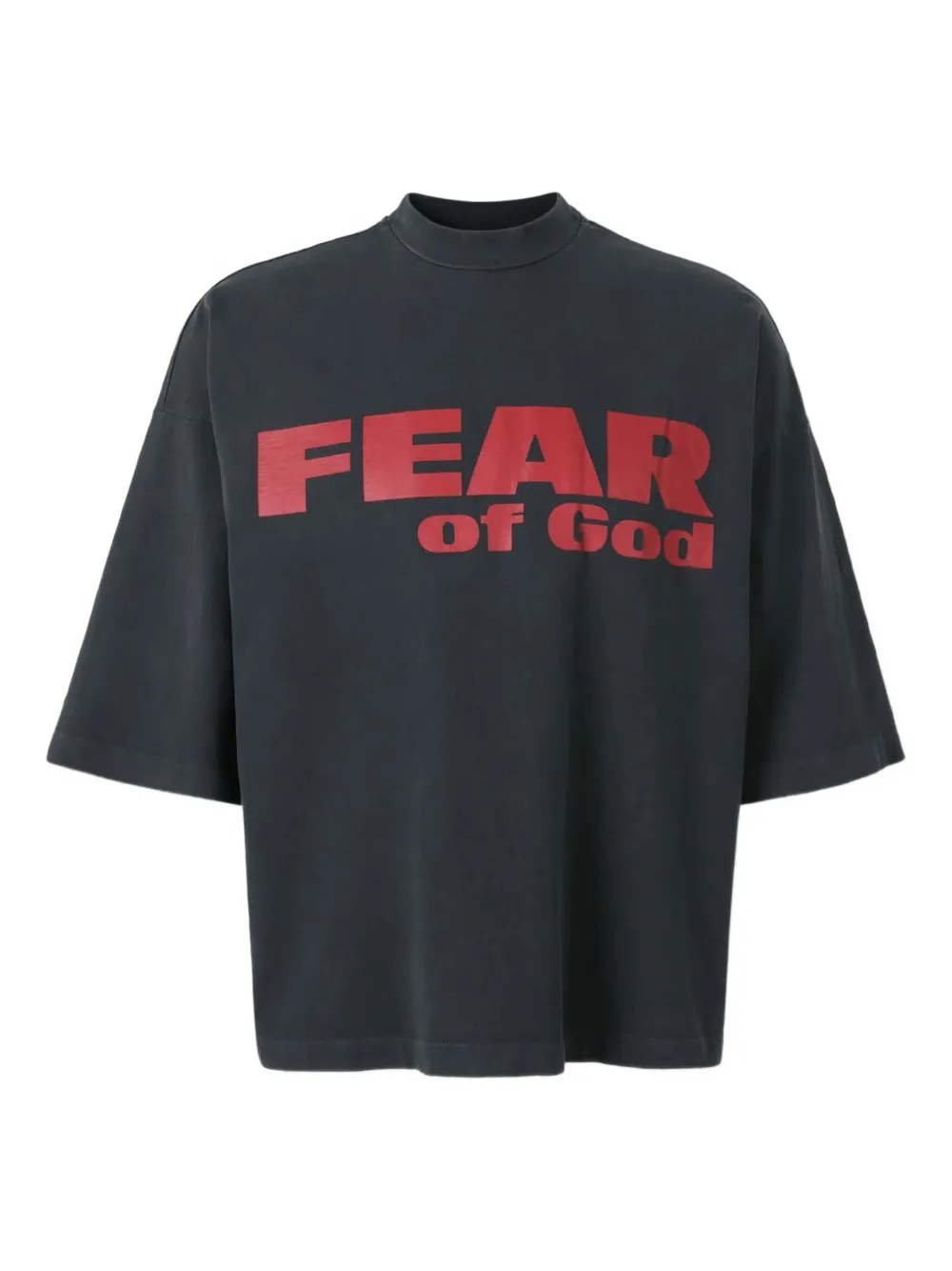 Fear Of God playera tejido de canalé | gris | Image 1