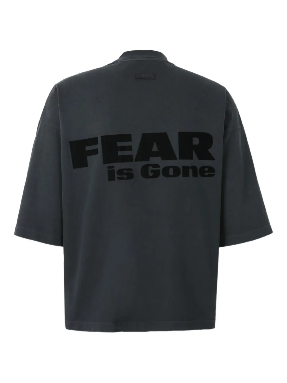 Fear Of God ribbed luxury T-shirt - Grijs