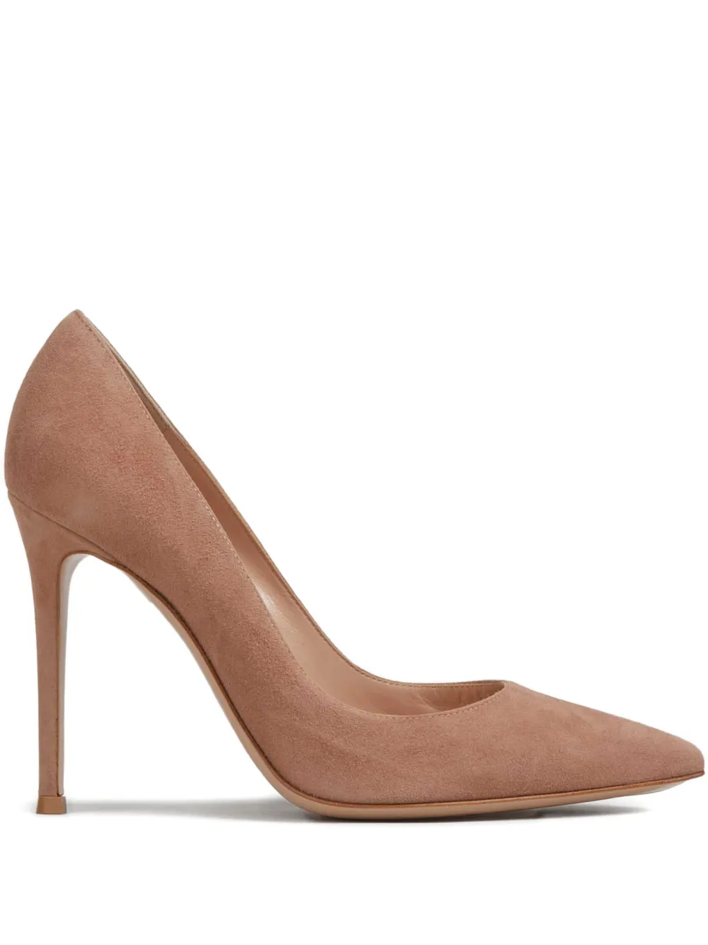 Gianvito Rossi pointed pumps Beige