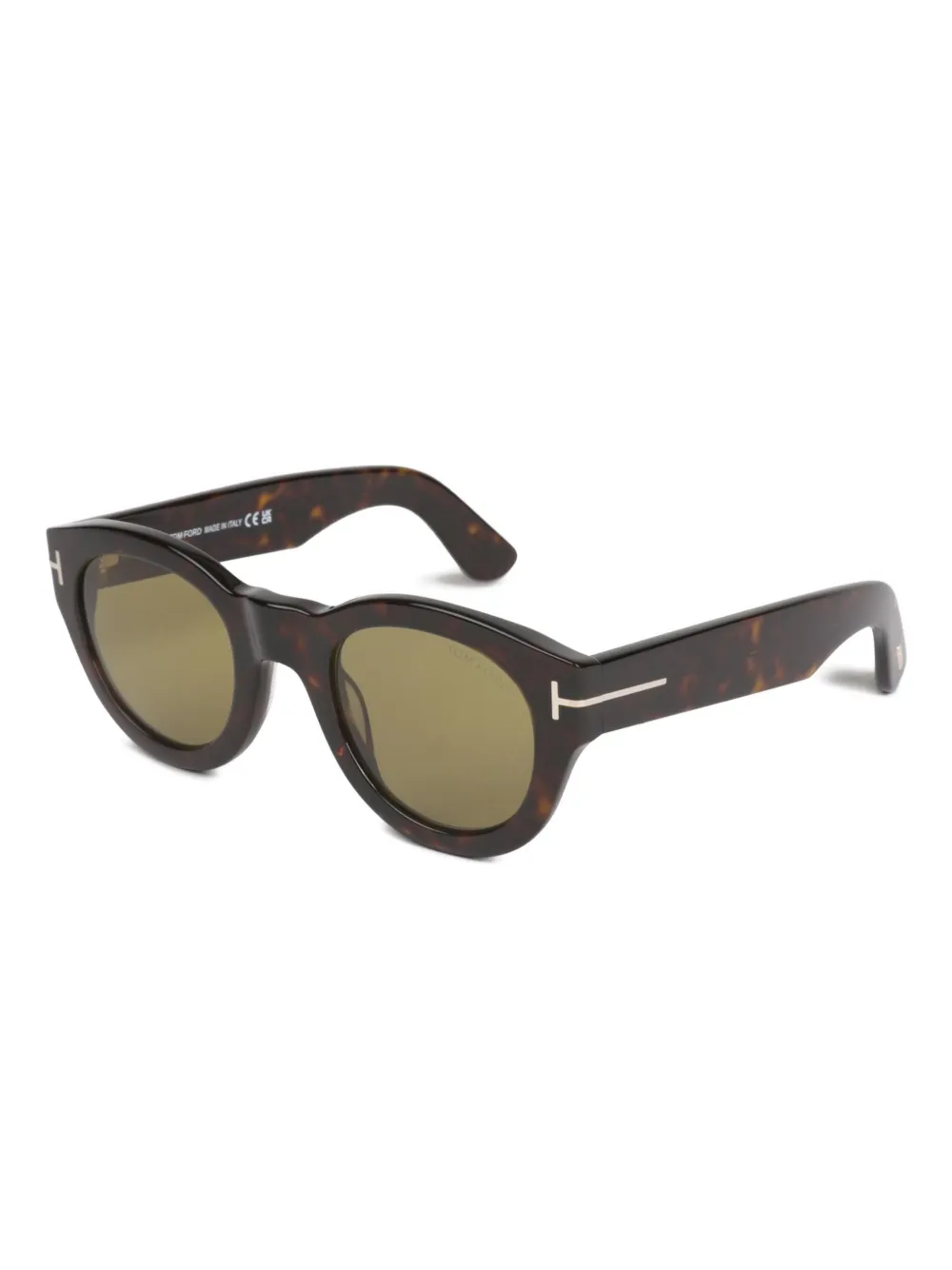 TOM FORD Eyewear round-frame sunglasses - Bruin