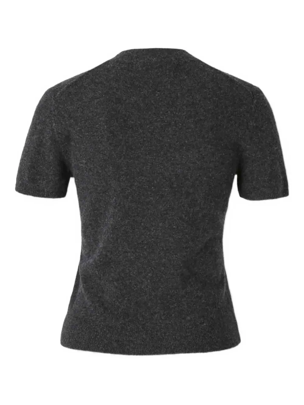 Alexander Wang Round Neck Short-sleeve T-shirt In Black