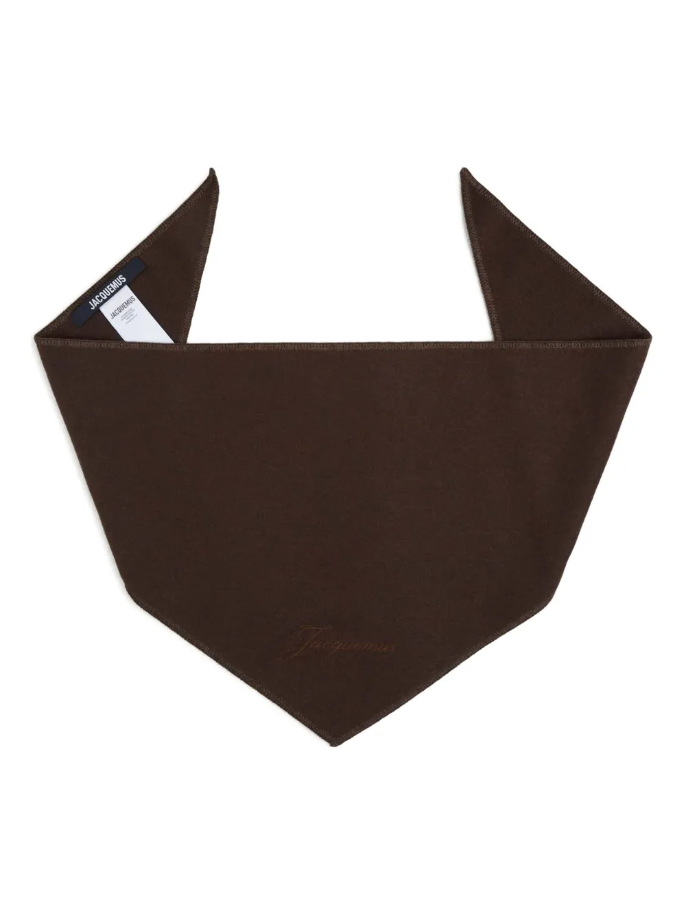 Jacquemus The Cachemiro bandana - Bruin
