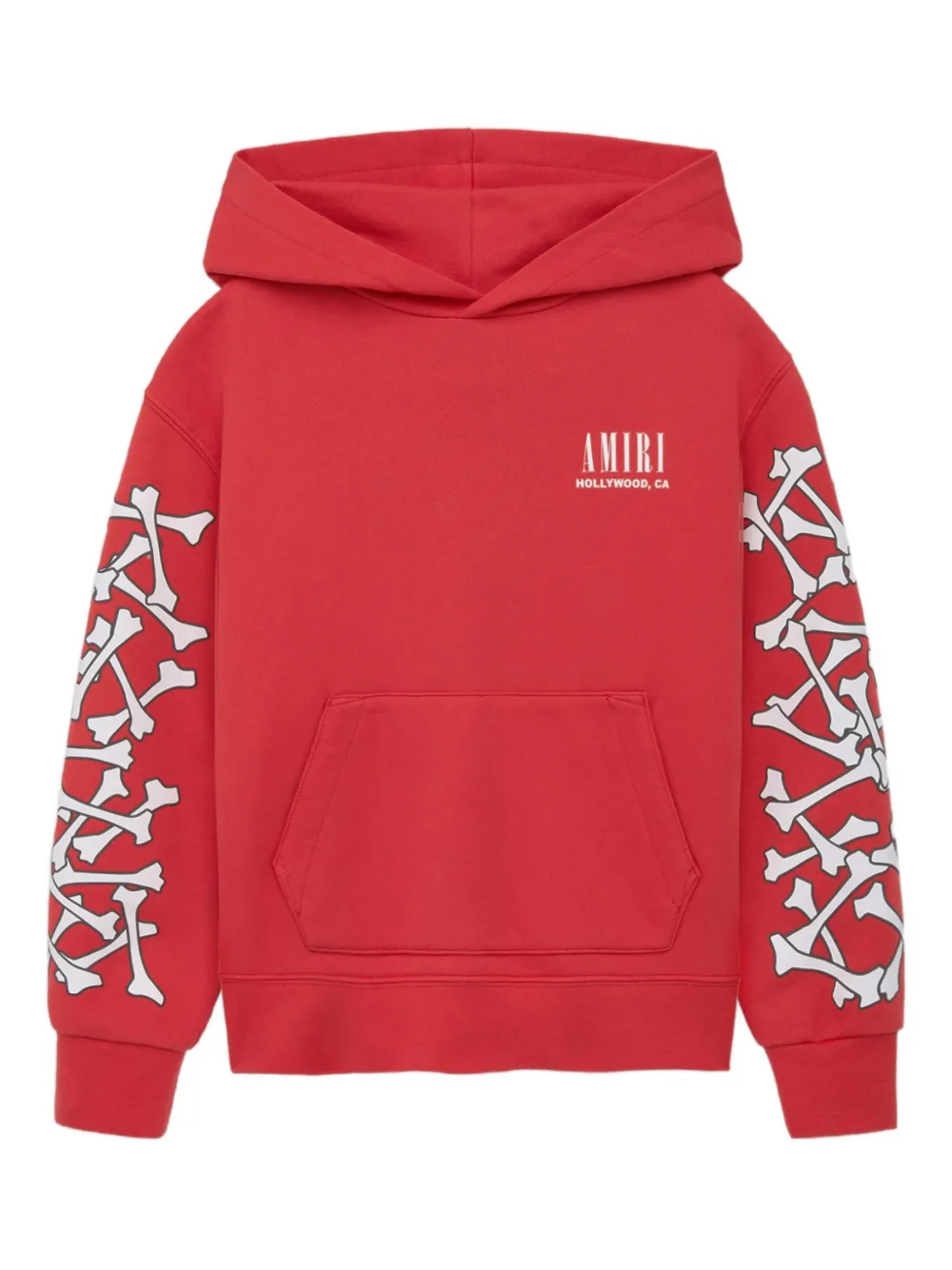 AMIRI KIDS Bones hoodie - Rosso