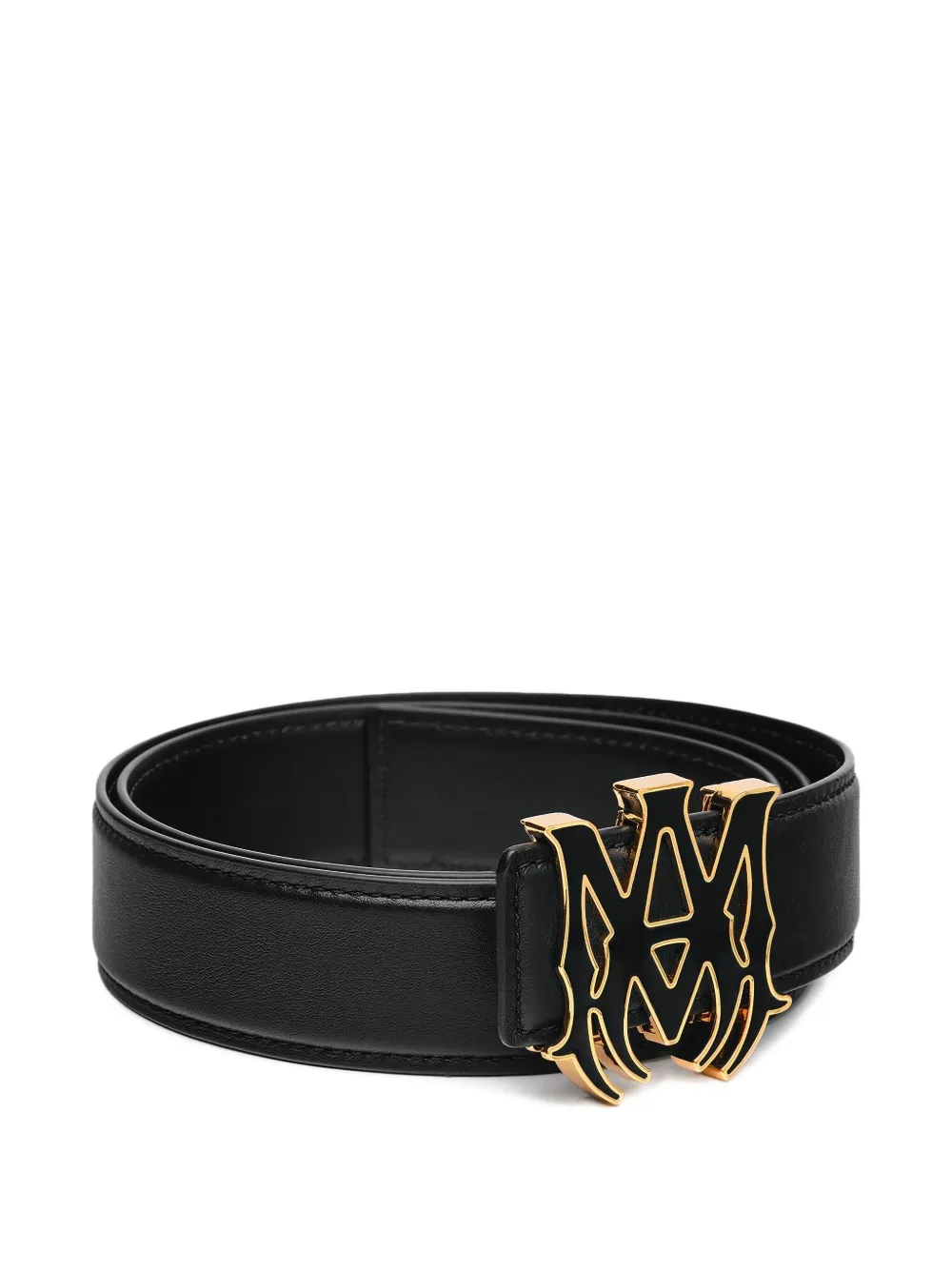 AMIRI MA riem met logo - Zwart