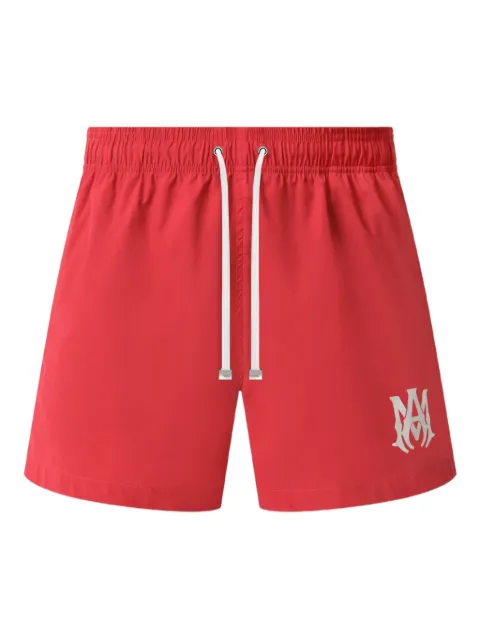 AMIRI logo drawstring swim shorts