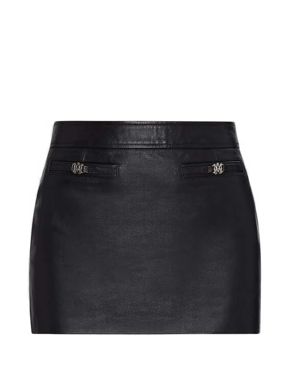 AMIRI logo mini skirt - Nero