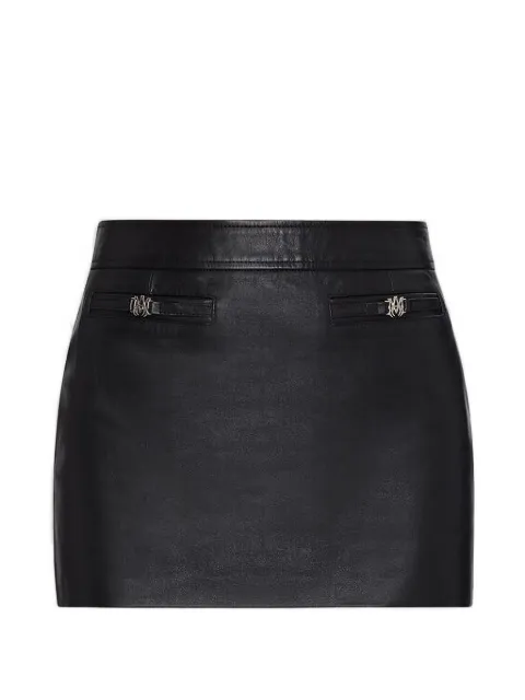 AMIRI logo mini skirt