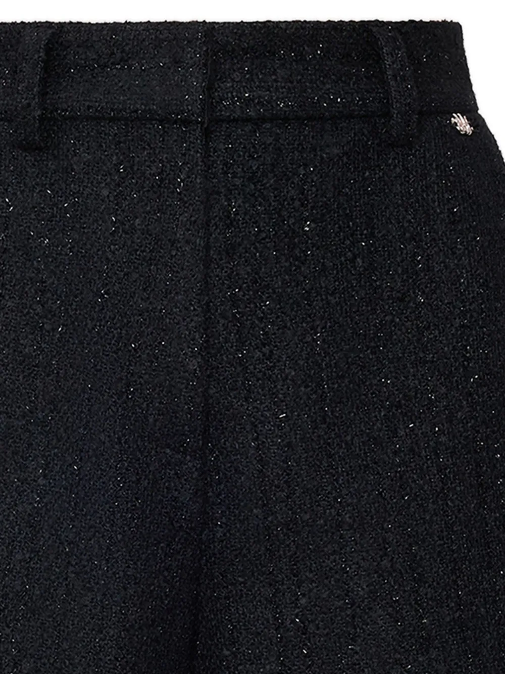 AMIRI glitter-detail shorts - Nero